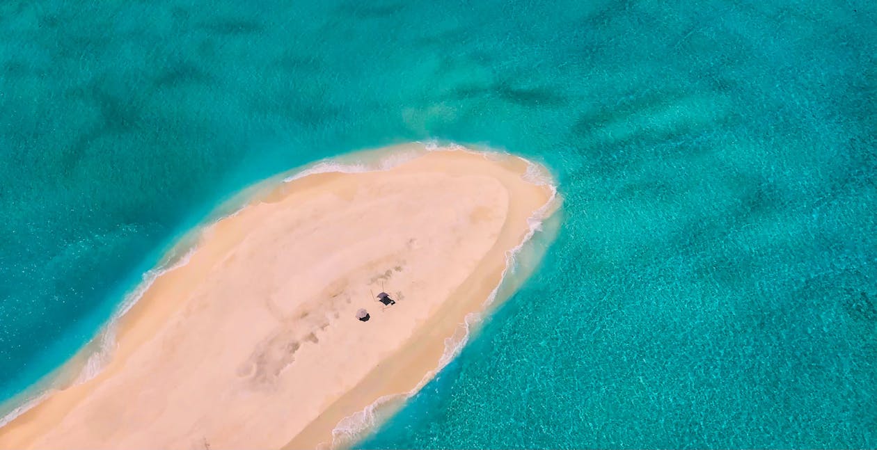 Kostenloses Stock Foto zu blick auf den strand, luftaufnahme, malediven