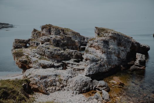 Huge Rock in the Shore