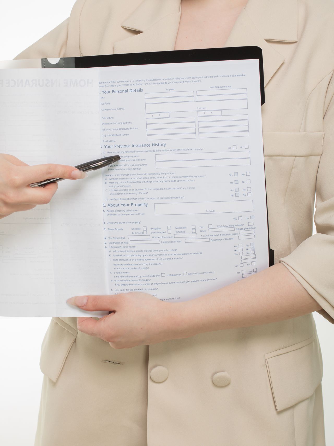 German health insurance comparison documents
