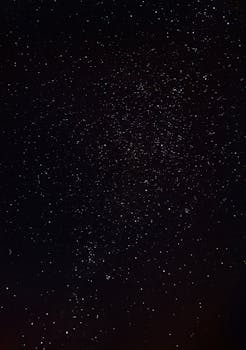 Captivating view of starry night sky showcasing countless distant stars and celestial beauty.