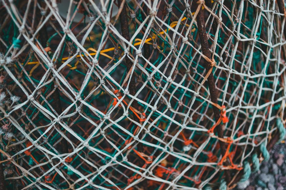 full|intricate fishing net