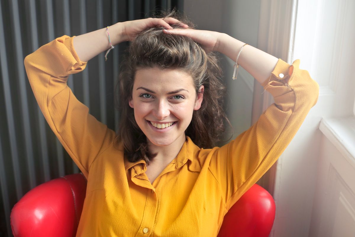 Confident student portrait