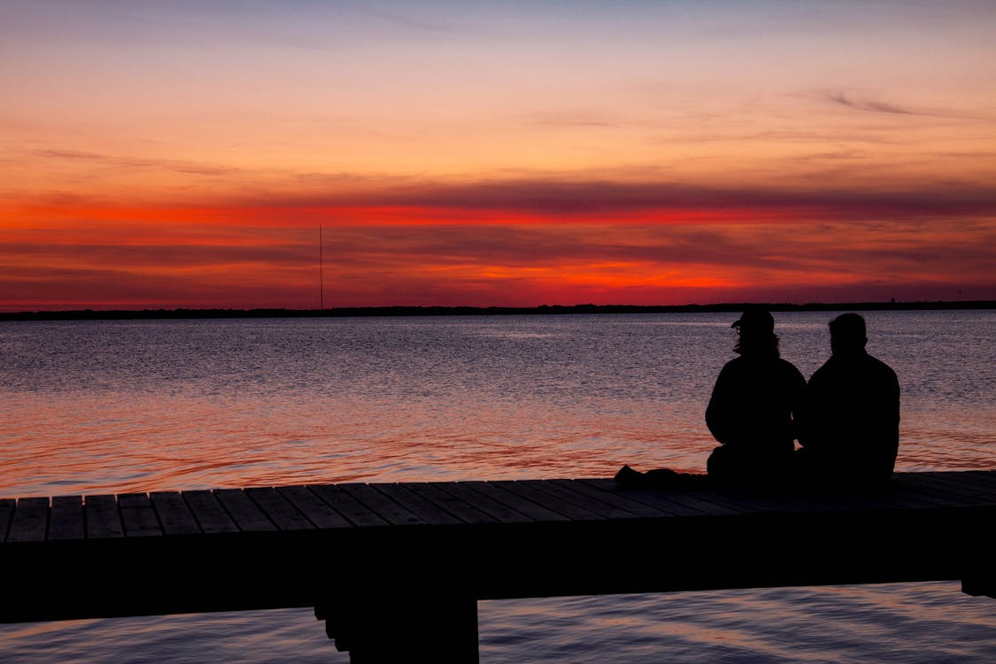 Photos gratuites de aube, coucher de soleil, espace extérieur