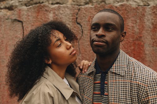 Ilmainen kuvapankkikuva tunnisteilla afrikkalainen amerikkalainen pari, Aikuiset, asu Kuvapankkikuva