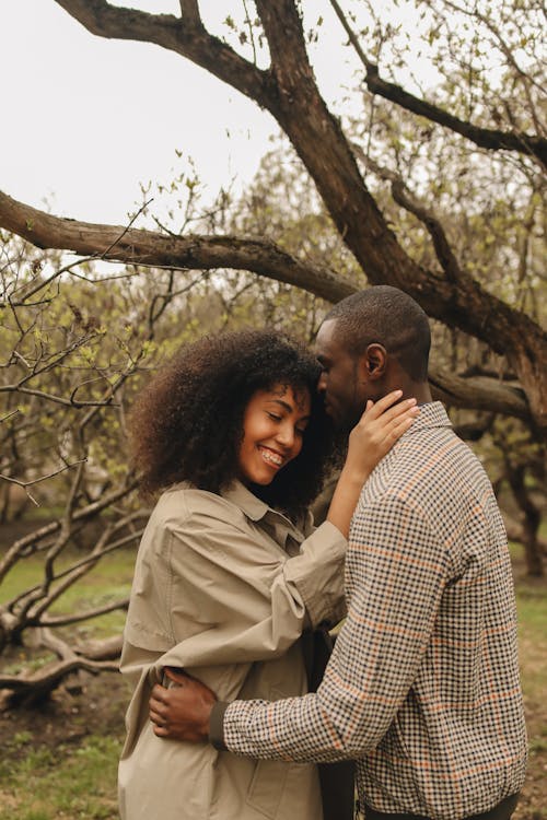 Foto profissional grátis de afeição, afro-americano, alegre