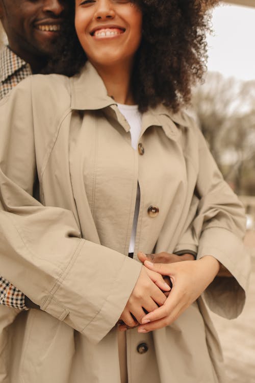 Free A Romantic Couple Hugging Stock Photo