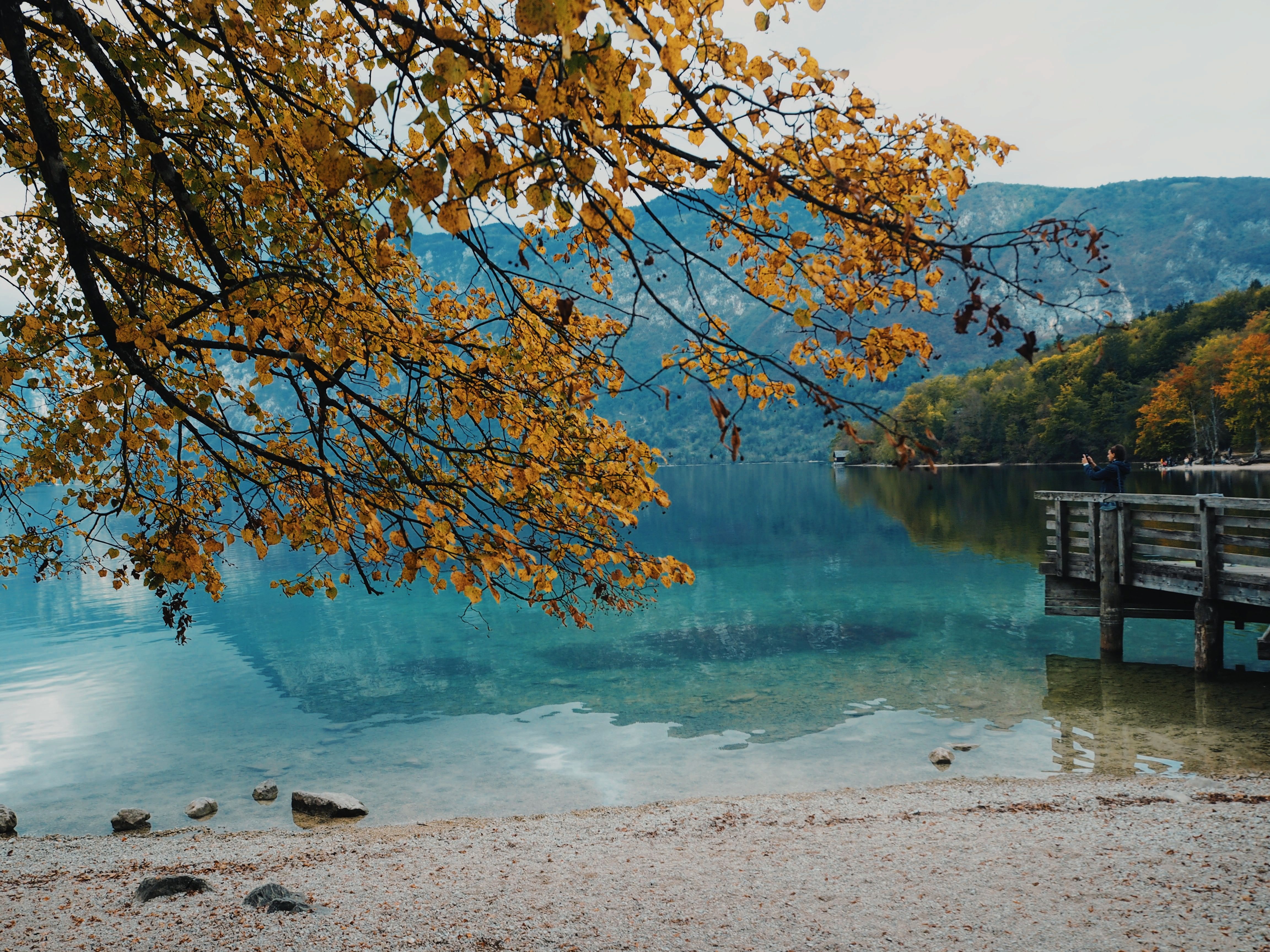 the serene Lake Bohinj in Slovenia - hidden places europe