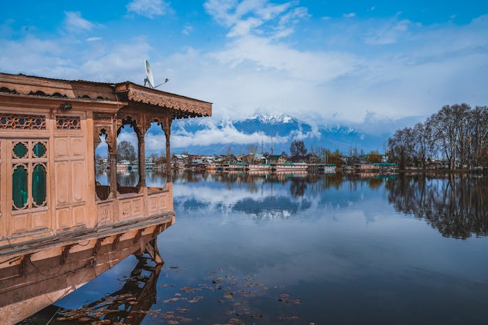 Houseboats on Dal Lake Srinagar