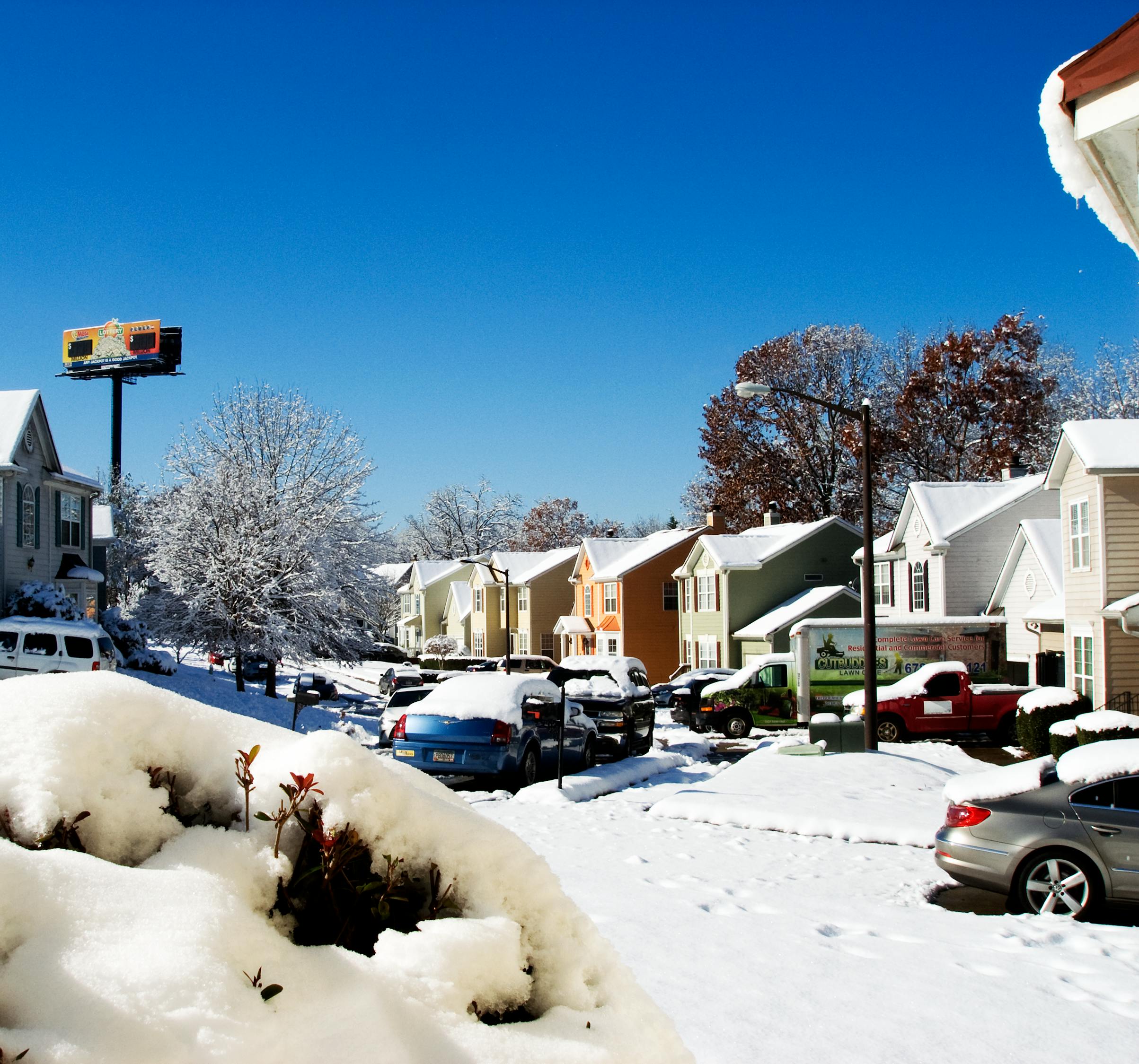 Free stock photo of snow in