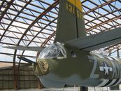 Close Up Shot of a Tail Jet Gunner