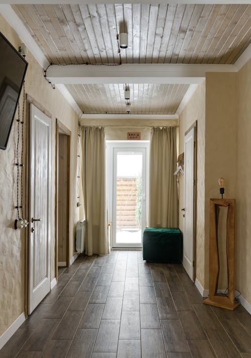 Hallway in a Boho Style Apartment 