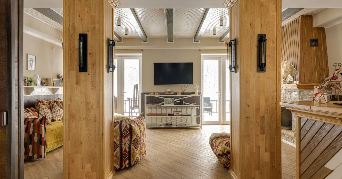 Interior Design of Modern Wooden House · Free Stock Photo