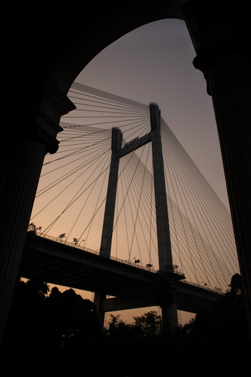 Imagine de stoc gratuită din al doilea pod de hooghly, călătorește, fotografie cu natură