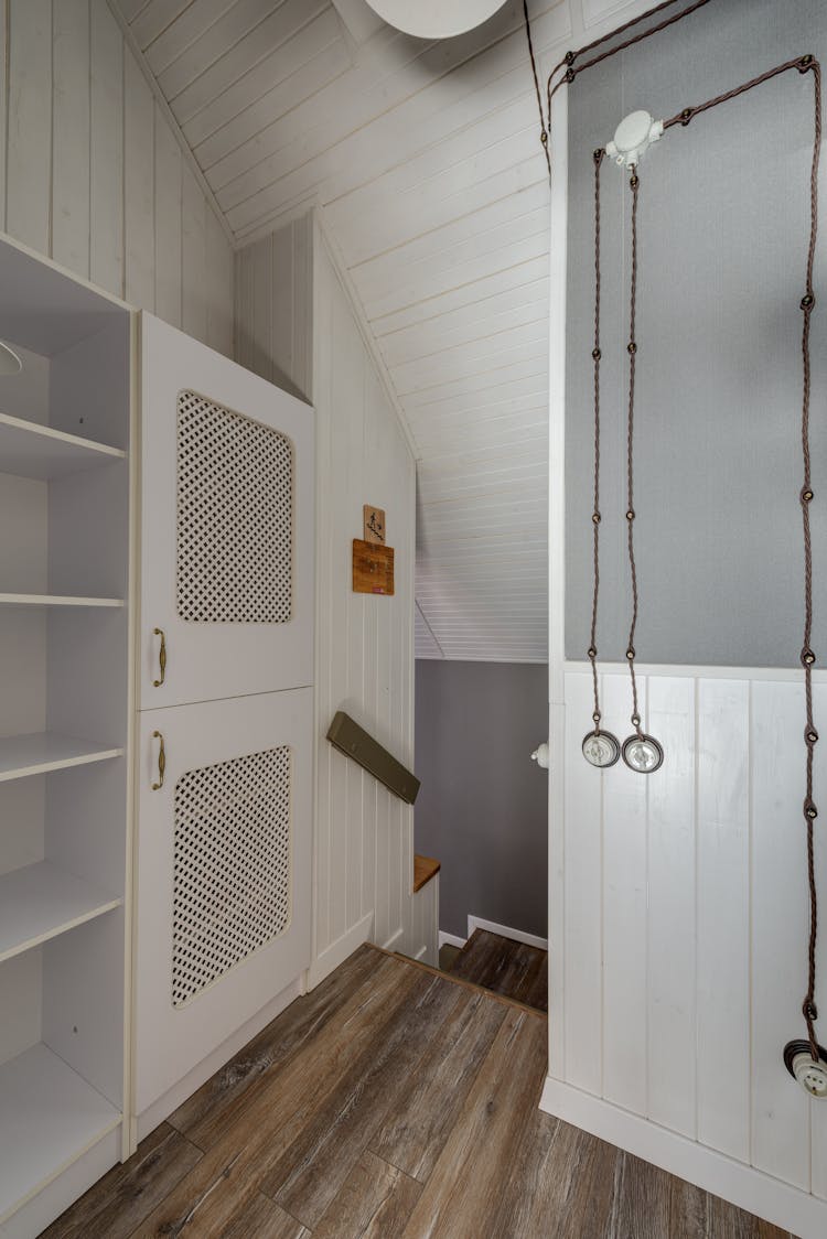 Shelves And Cabinets In House