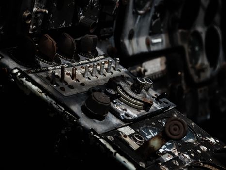 Close-up of Machinery Dashboard