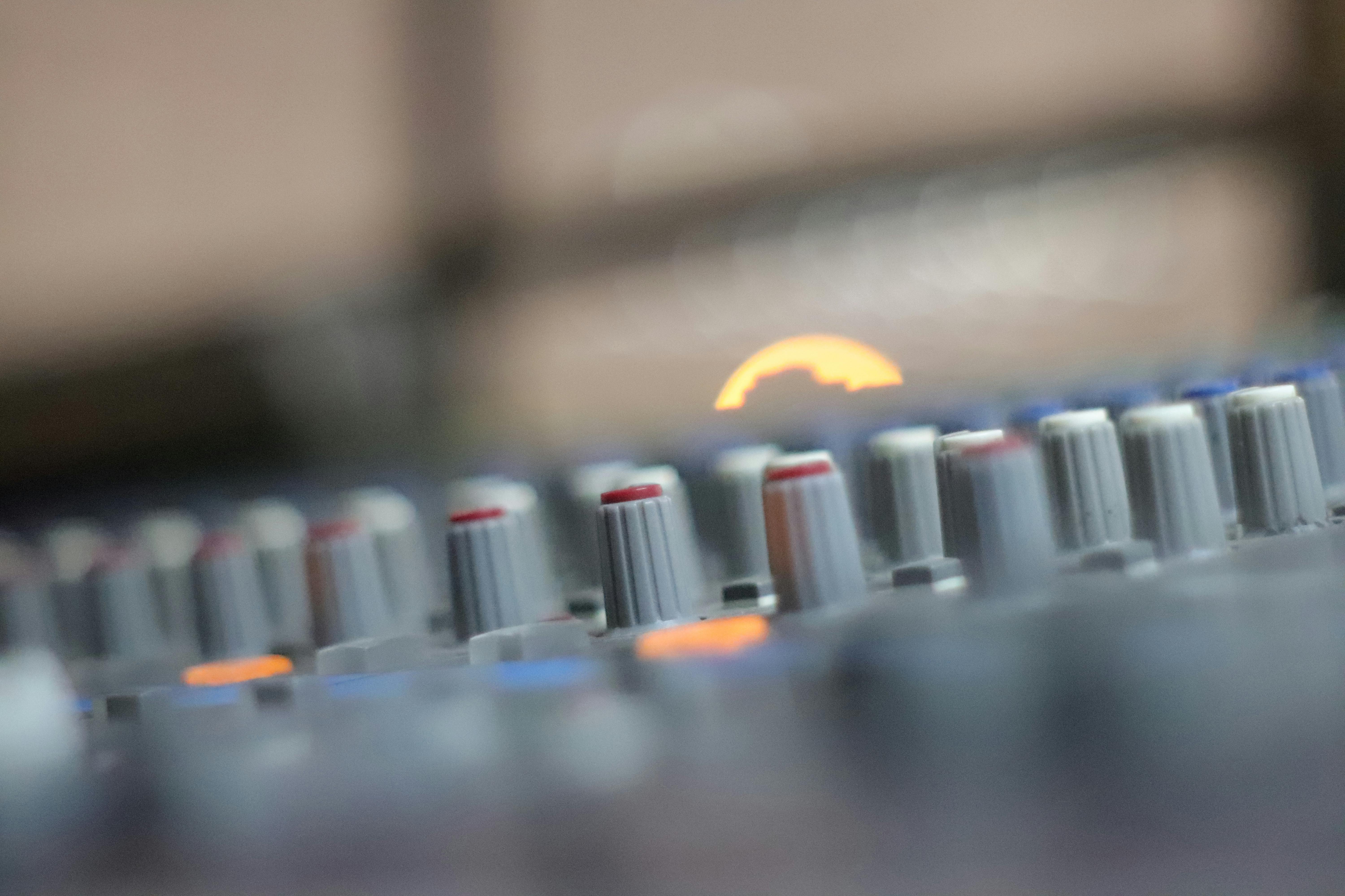 Free stock photo of audio mixer