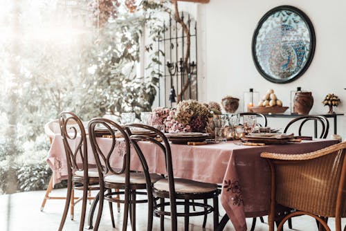 Rustic Style Table Setting 