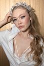 Woman in White Button Up Shirt