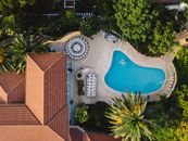Aerial View of Swimming Pool