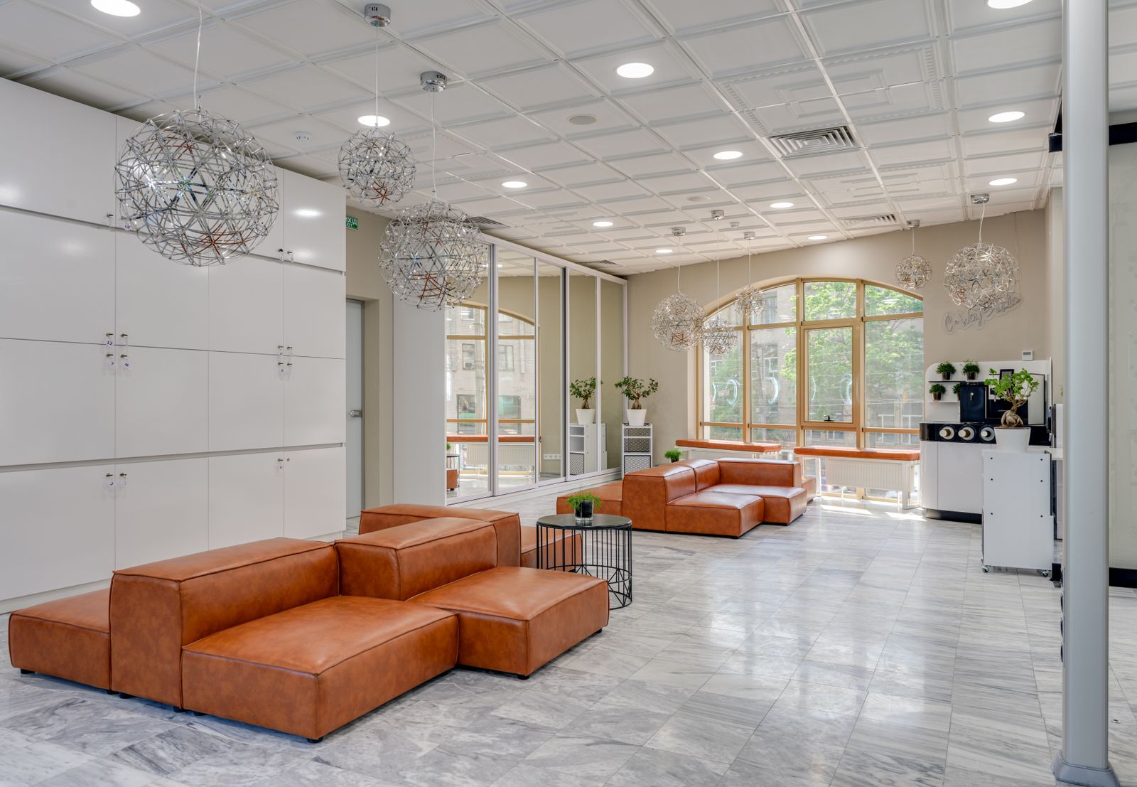 Commercial office flooring