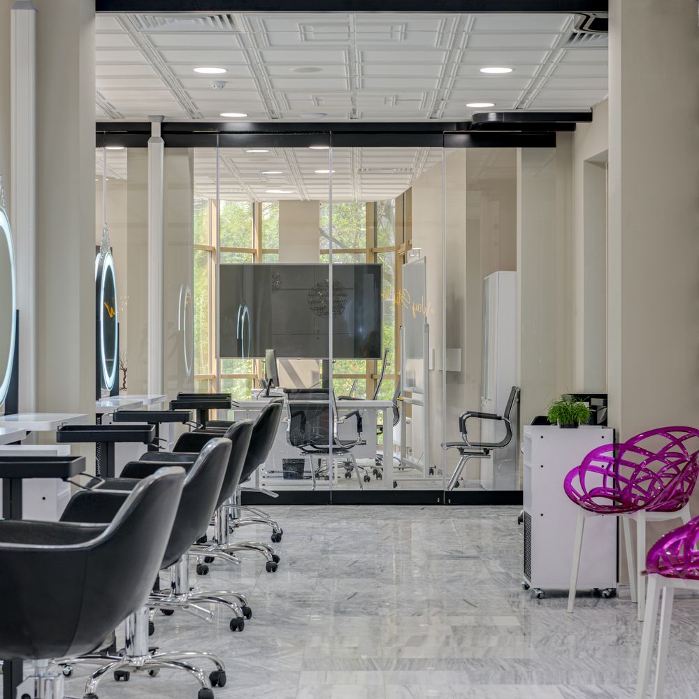 Commercial Decorating in South Woodford — walls rolled to an even, flat finish