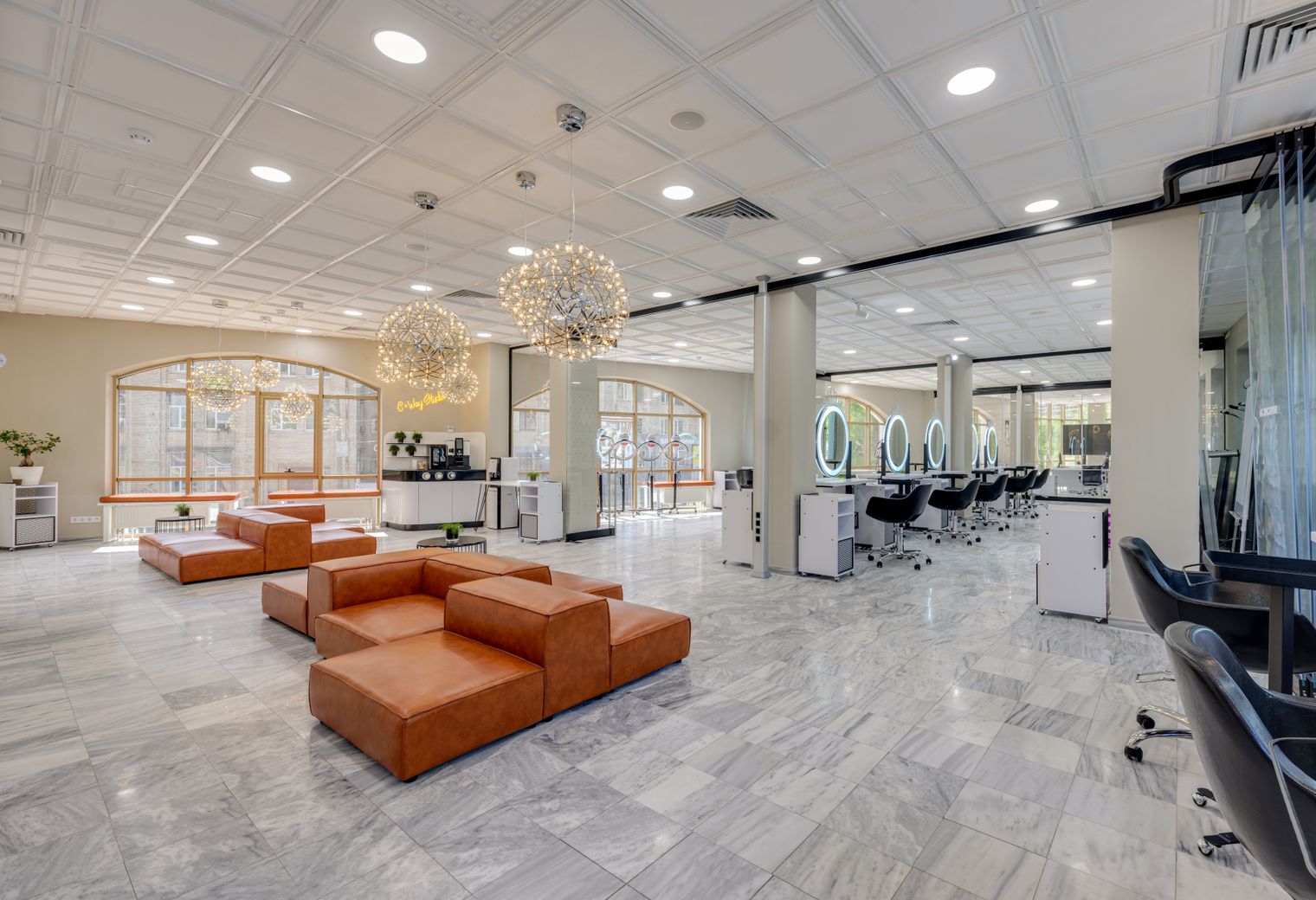 Commercial Decorating in Barnsbury — clean edges cut in around trim and sockets