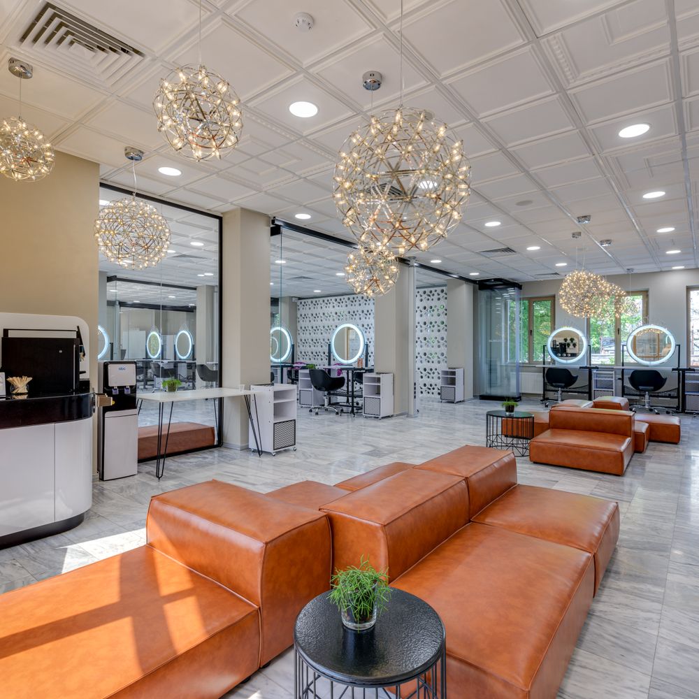 Commercial Decorating in Cranham — a decorator at work mid-project
