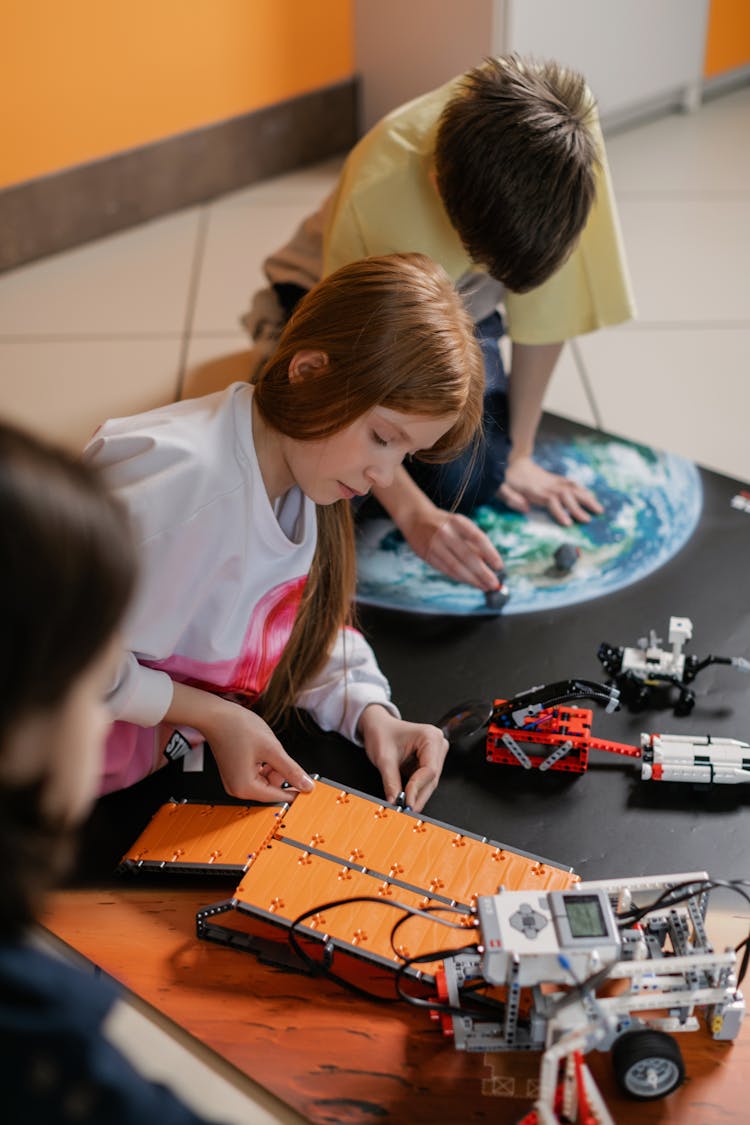 Kids Playing With Toys