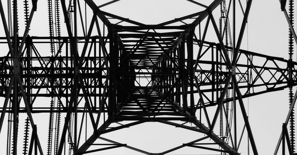 Electricity Pylon from Below · Free Stock Photo
