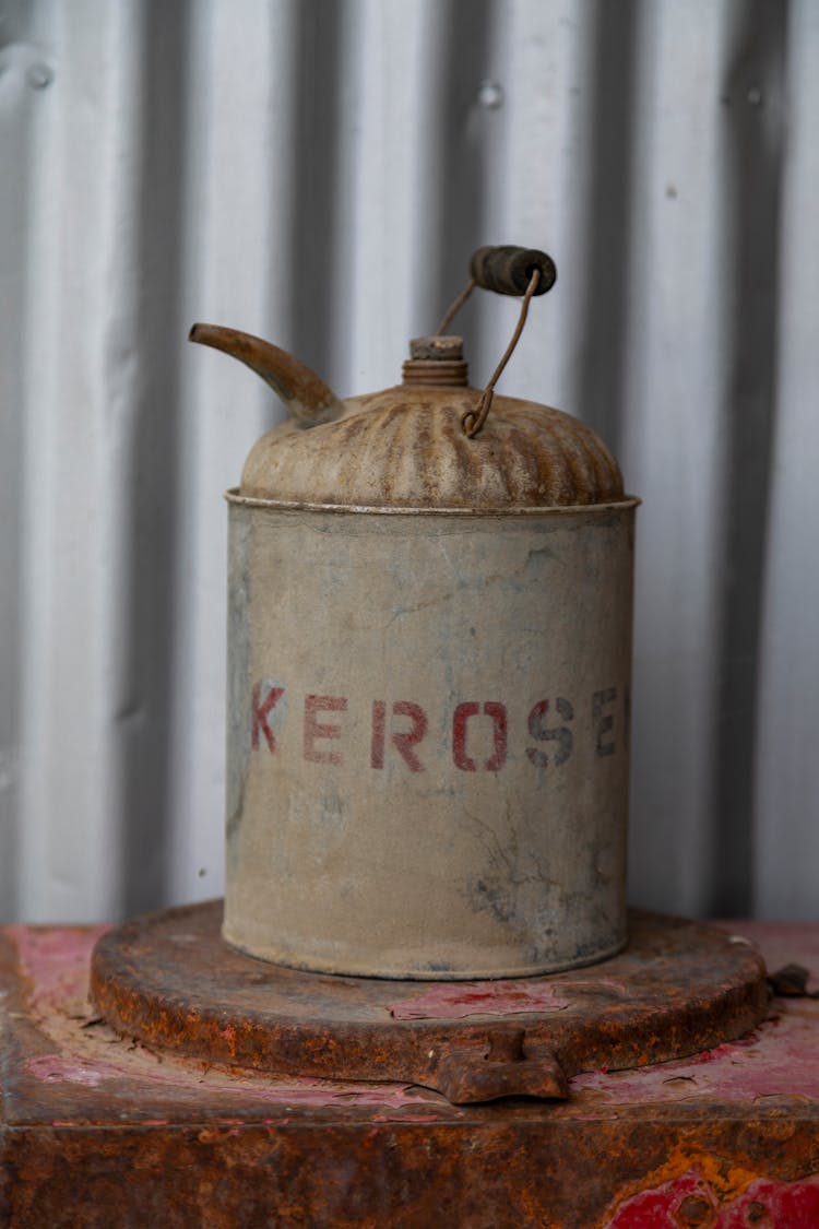 Metal Kerosene Container