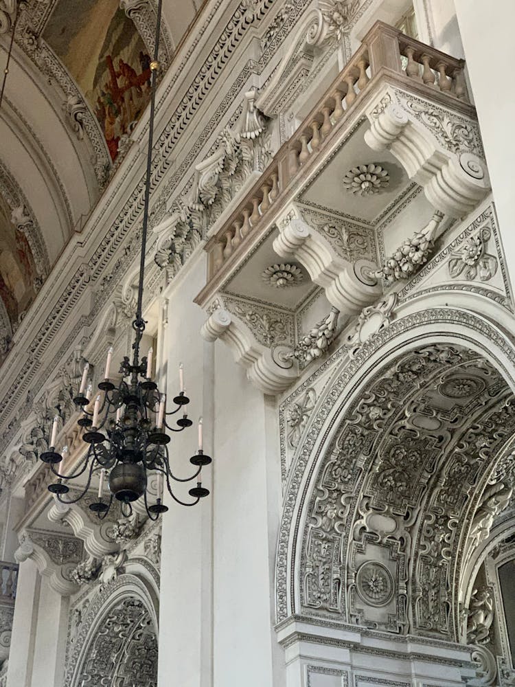 Interior Design Of Salzburg Cathedral In Austria