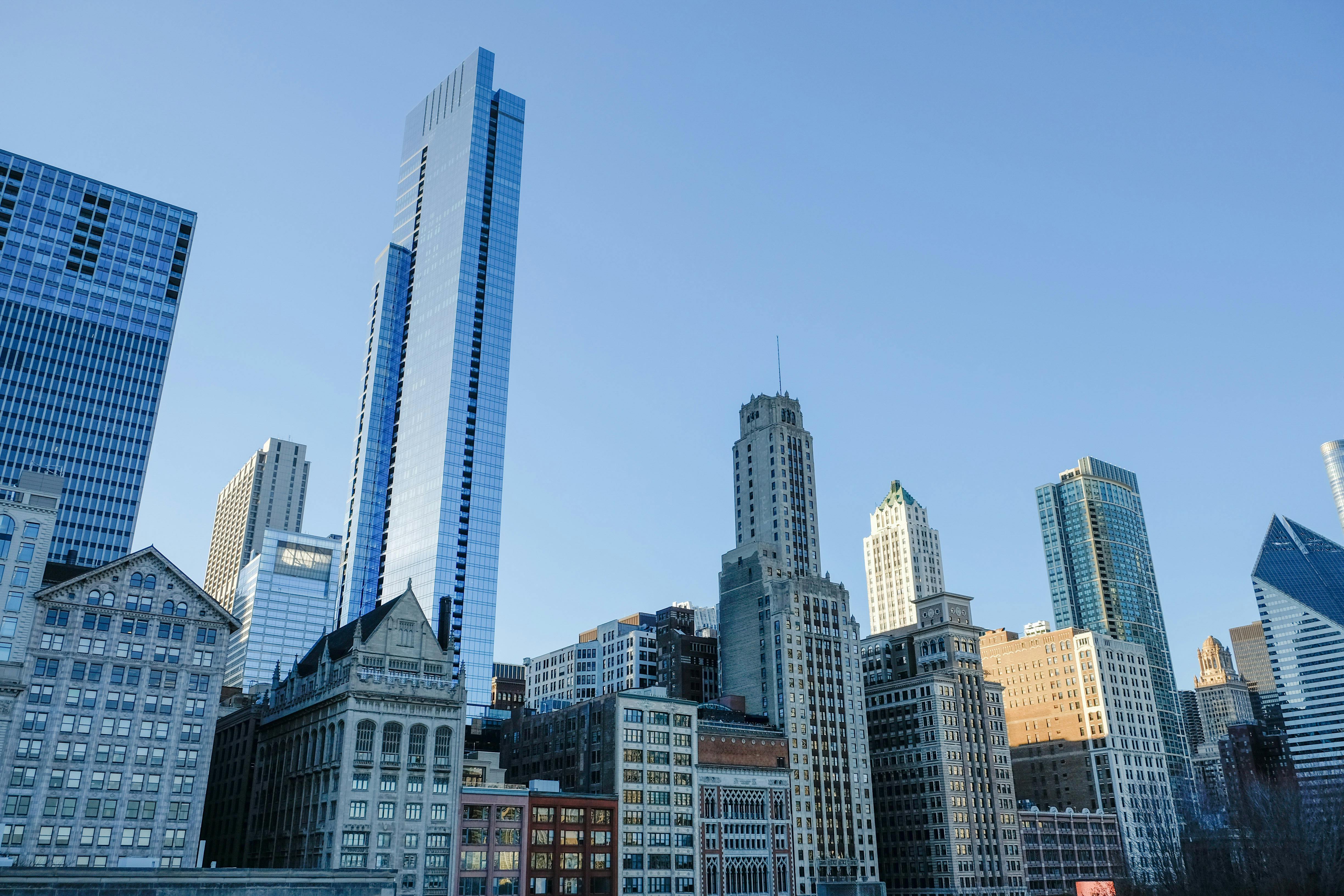 Highrise Buildings Under Clear Blue Sky · Free Stock Photo