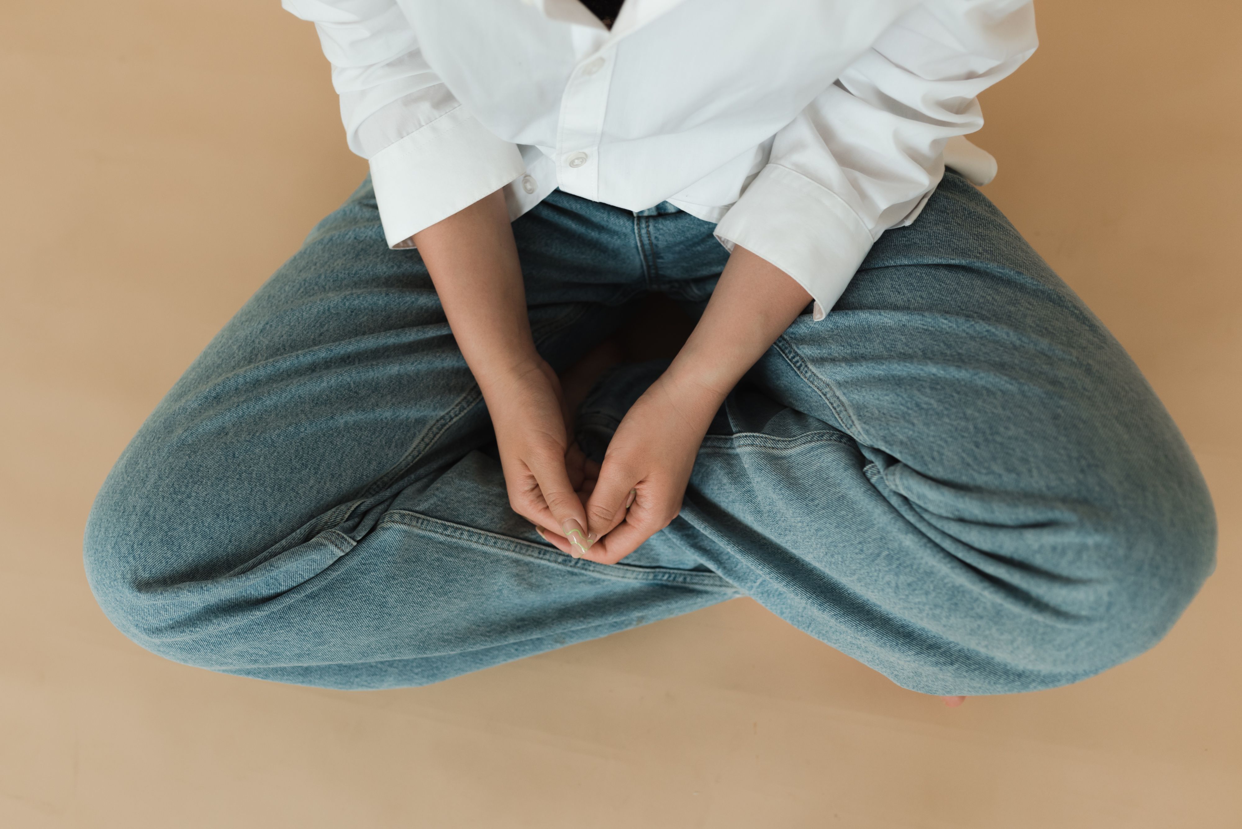 mid rise wow baggy wide-leg jeans