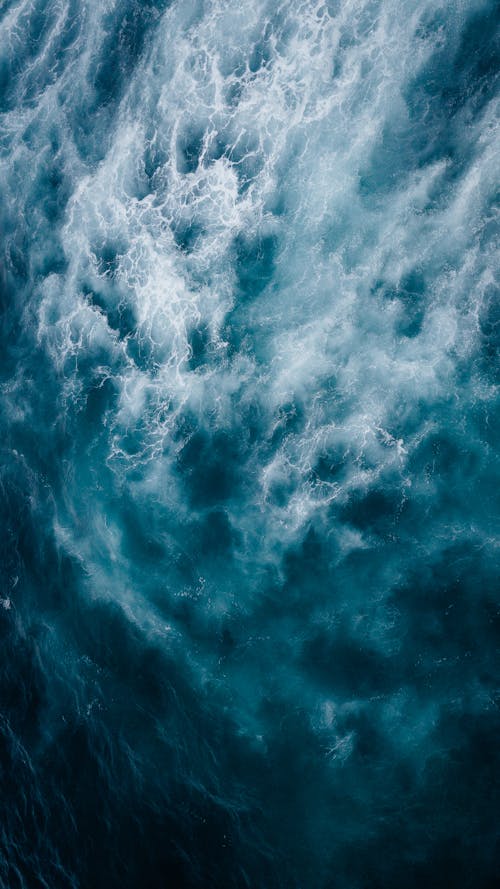 Gratis stockfoto met blauwgroen, oceaan achtergrond, oceaangolven