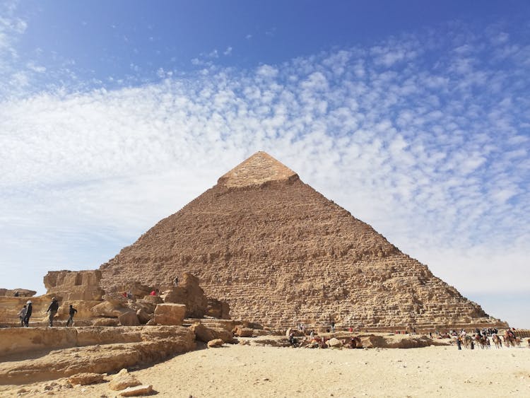 Pyramid Of Khafre In Egypt