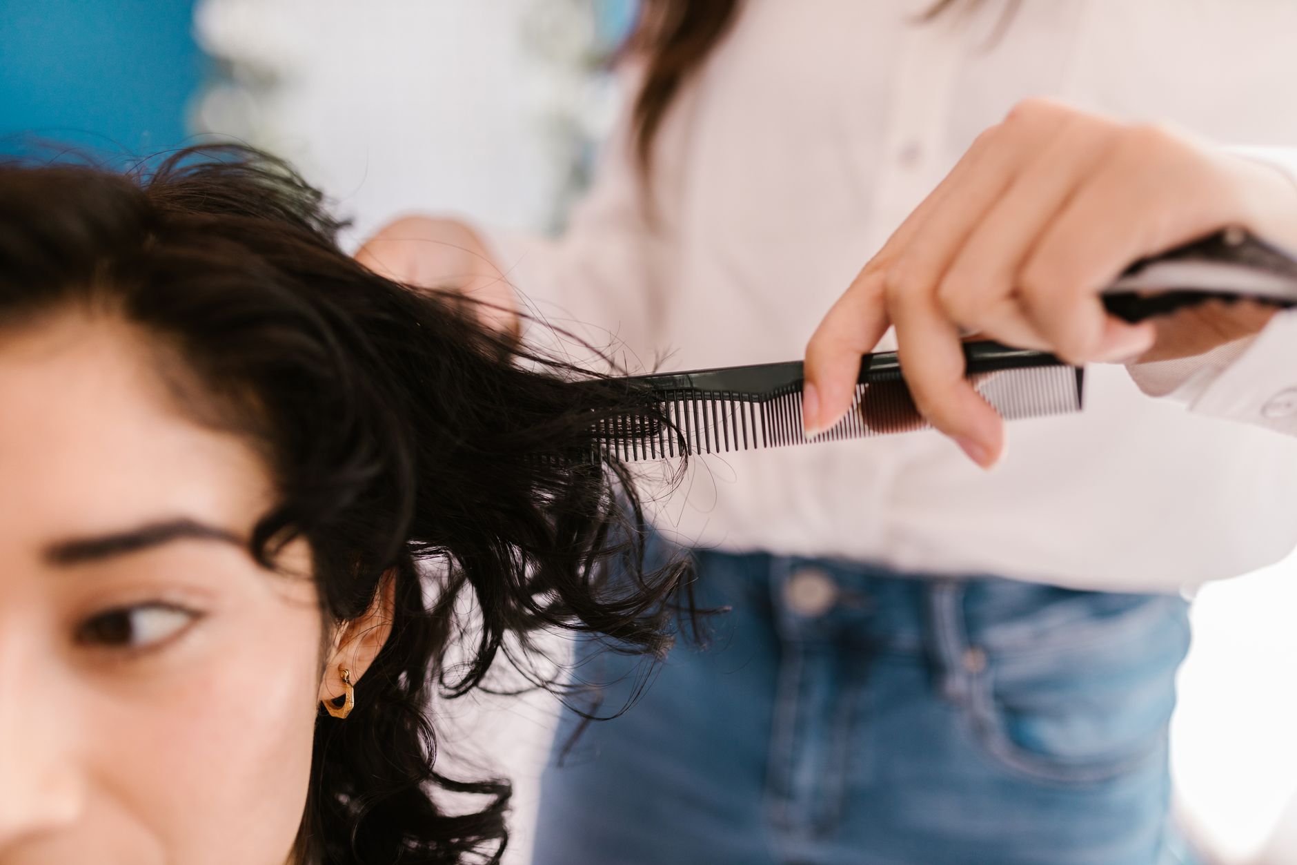Professionelle Haarcoloration