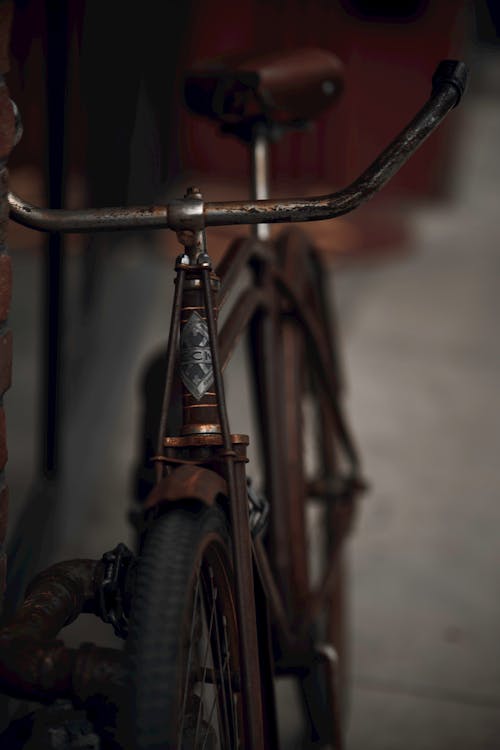 Kostenloses Stock Foto zu fahrrad, nahansicht, retro