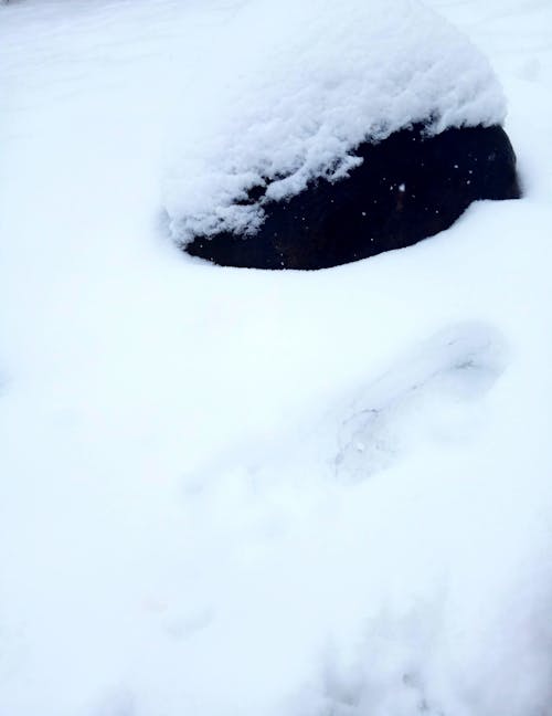 Бесплатное стоковое фото с снежный камень