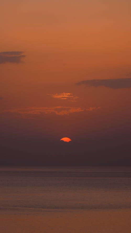 Dramatic Sky During Sunset