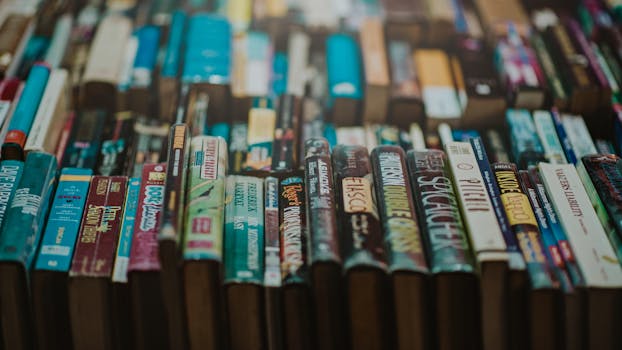 Book and glasses