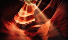 A Brown Rock Formation