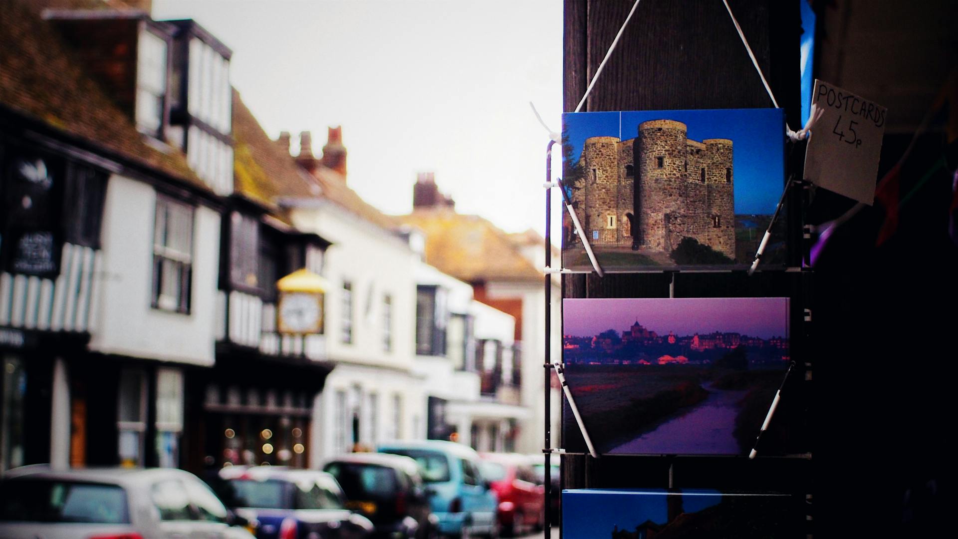 Postcards at Souvenir Store
