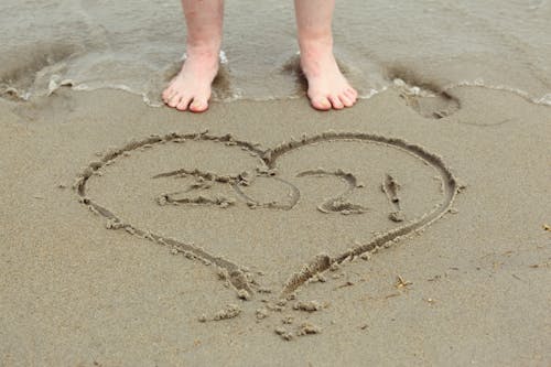 A Person Standing on the Beach