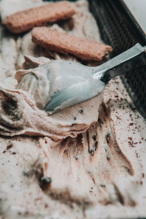 Close Up Shot of an Ice Cream