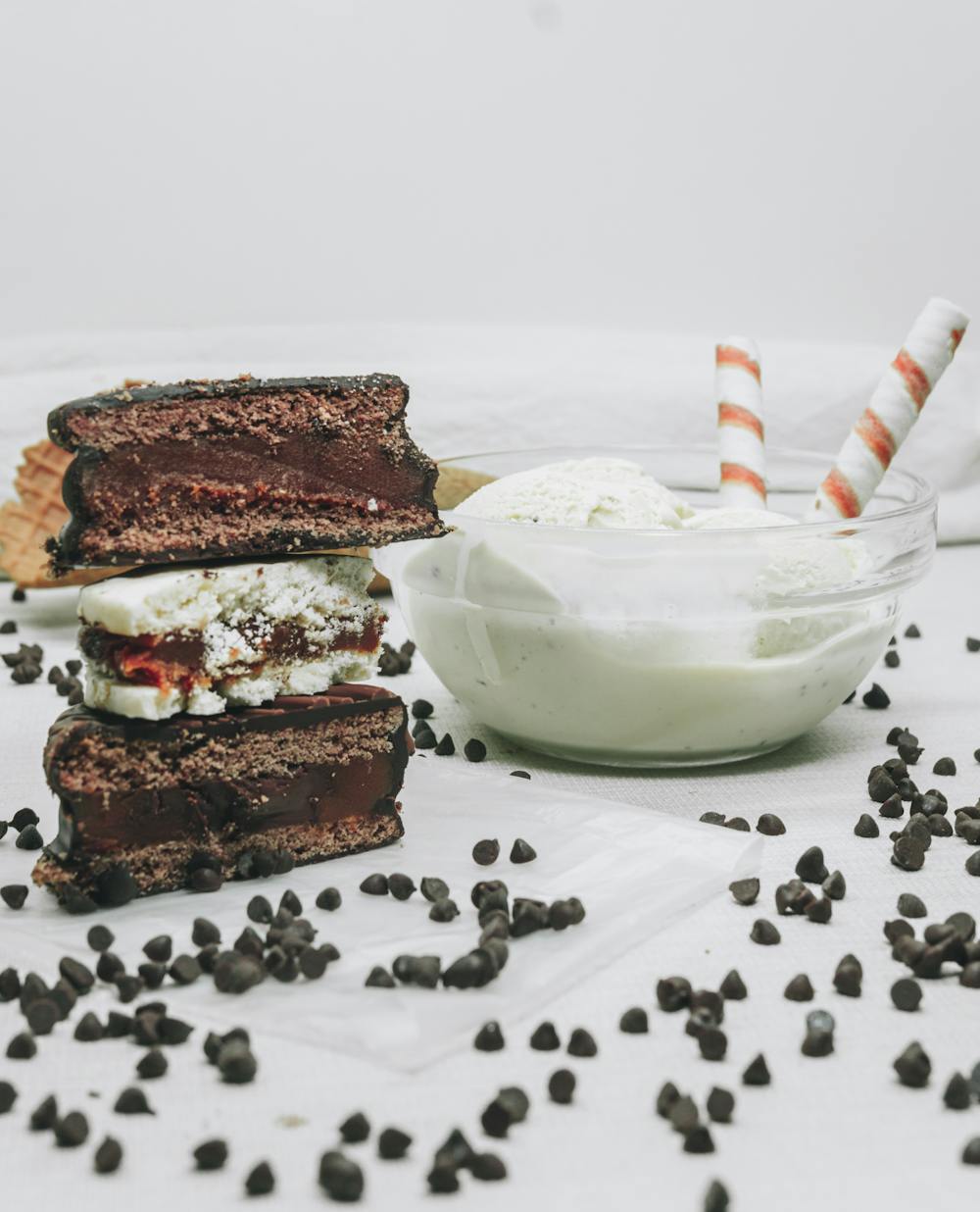 Mint Chocolate Chip Frosty