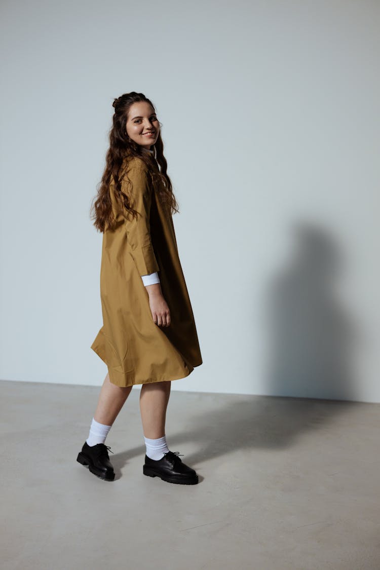 Smile Girl In School Uniform