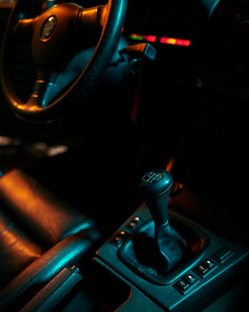 Free A Gear Shift of a Car Stock Photo
