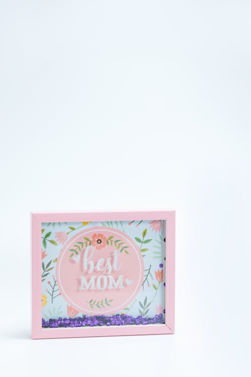 A Frame with Floral Design for a Mothers Day Gift Idea