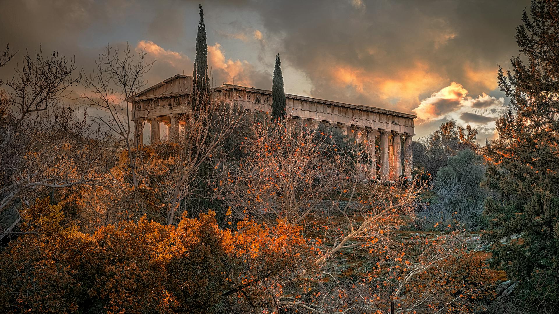 Parthenon Of Athens, Greece