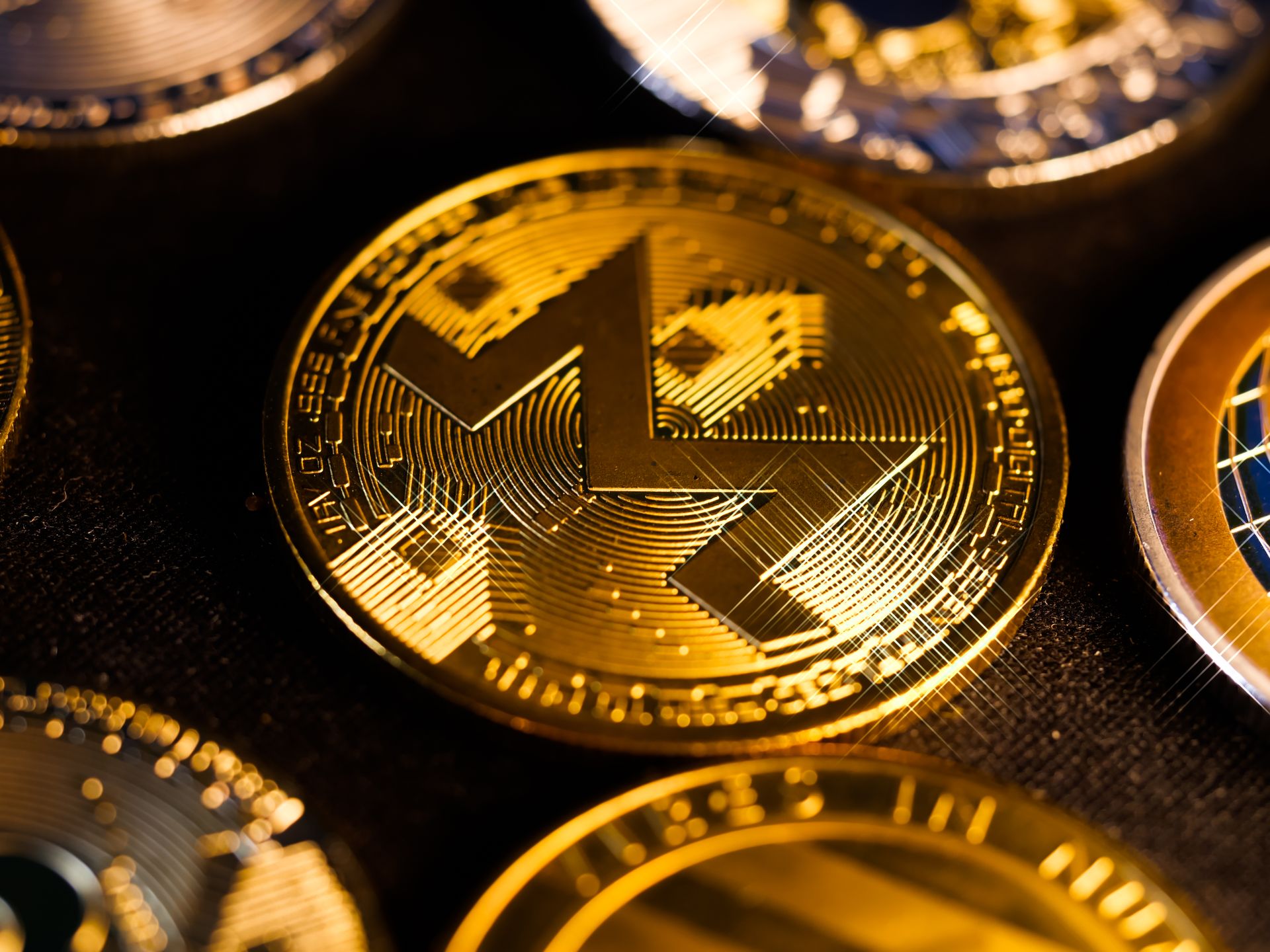 Close-Up Shot of Gold Coins